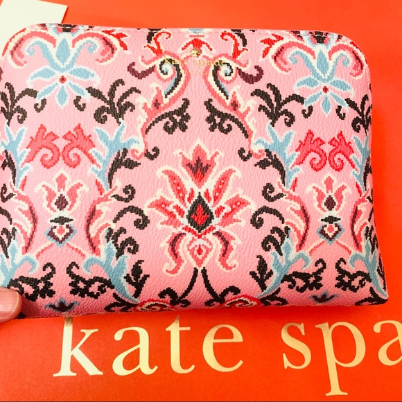 KATE SPADE HYDE LANE FUKUBUKURO COSMETIC CASE PINK - Picture 2 of 8